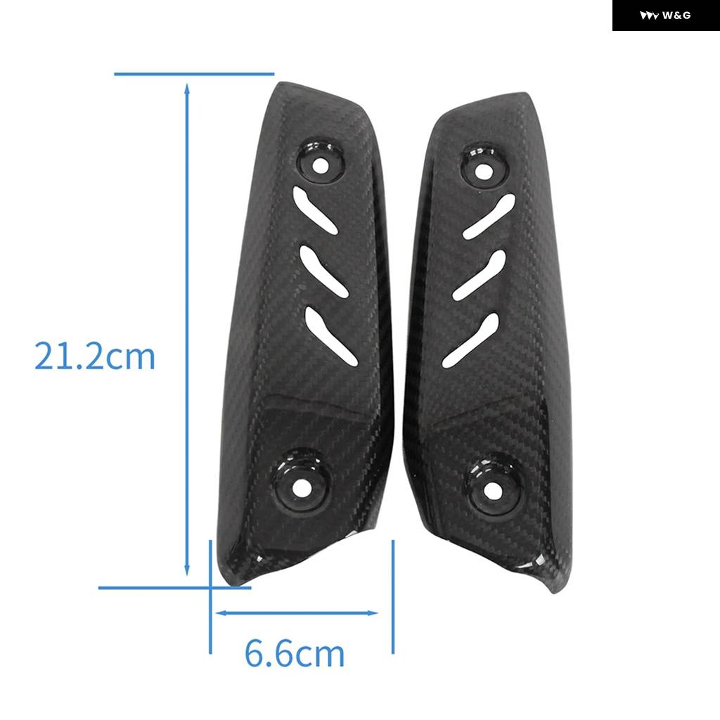 並行輸入品 トライアンフ STREET TRIPLE 765 R 2017 2018 カーボン ラジエーター サイドカバー アクセサリーの画像