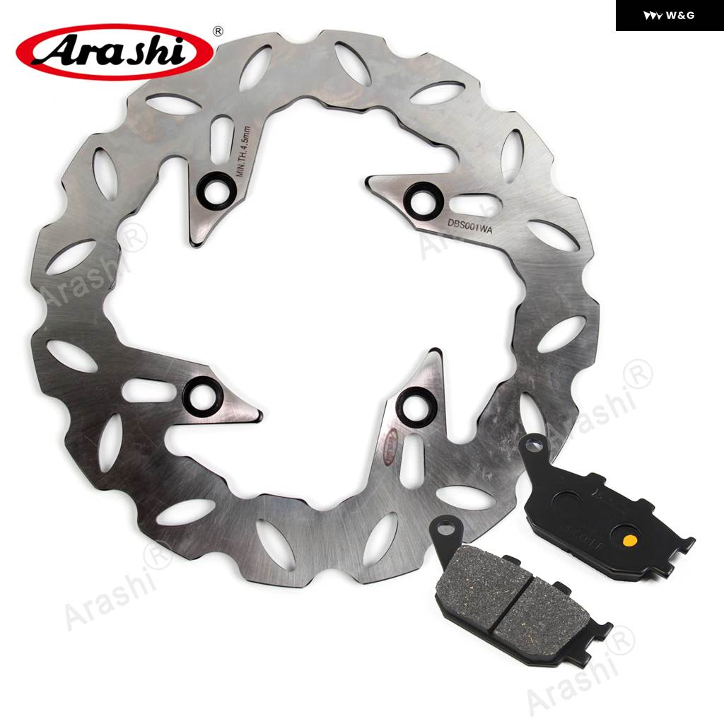 並行輸入品 CNC リア ブレーキディスク ローター ディスクブレーキ パッド ホンダ XL 700 V / XL700V TRANSALP ABS 2008/11/01の画像