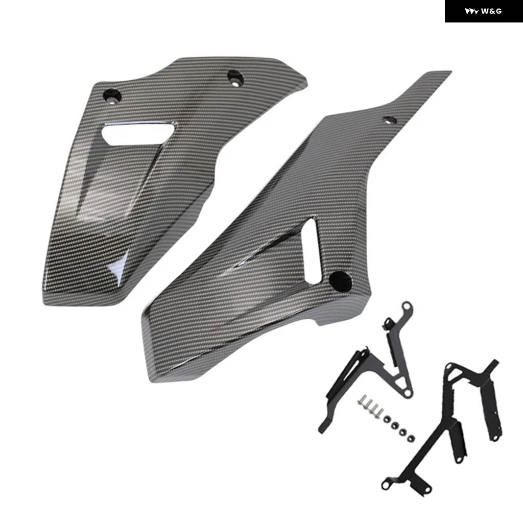 並行輸入品オートバイ ベリーパン エンジン スポイラー アンダー フェアリング フレーム パネル プロテクター ヤマハ MT07 MT-07 FZ07 FZ-07 TRACER 700_2