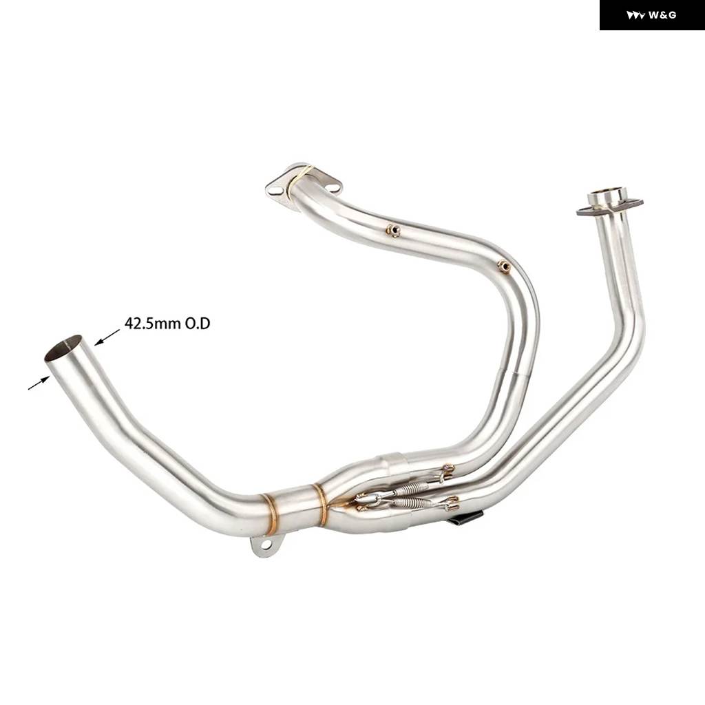 並行輸入品オートバイ マフラー ヘッダーリンク パイプ エスケープ スリップオン ホンダ トランザム 650 2000〜2007 XL650V XL 650 V XL650_1