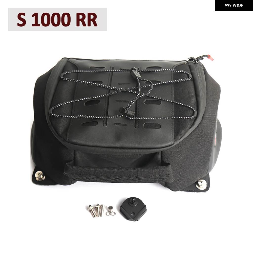並行輸入品2019-2025 バイク アクセサリー キャリア 収納 バッグ ブラック スポーツ タンクバッグ 6.5L BMW R S1000RR S1000RR_1