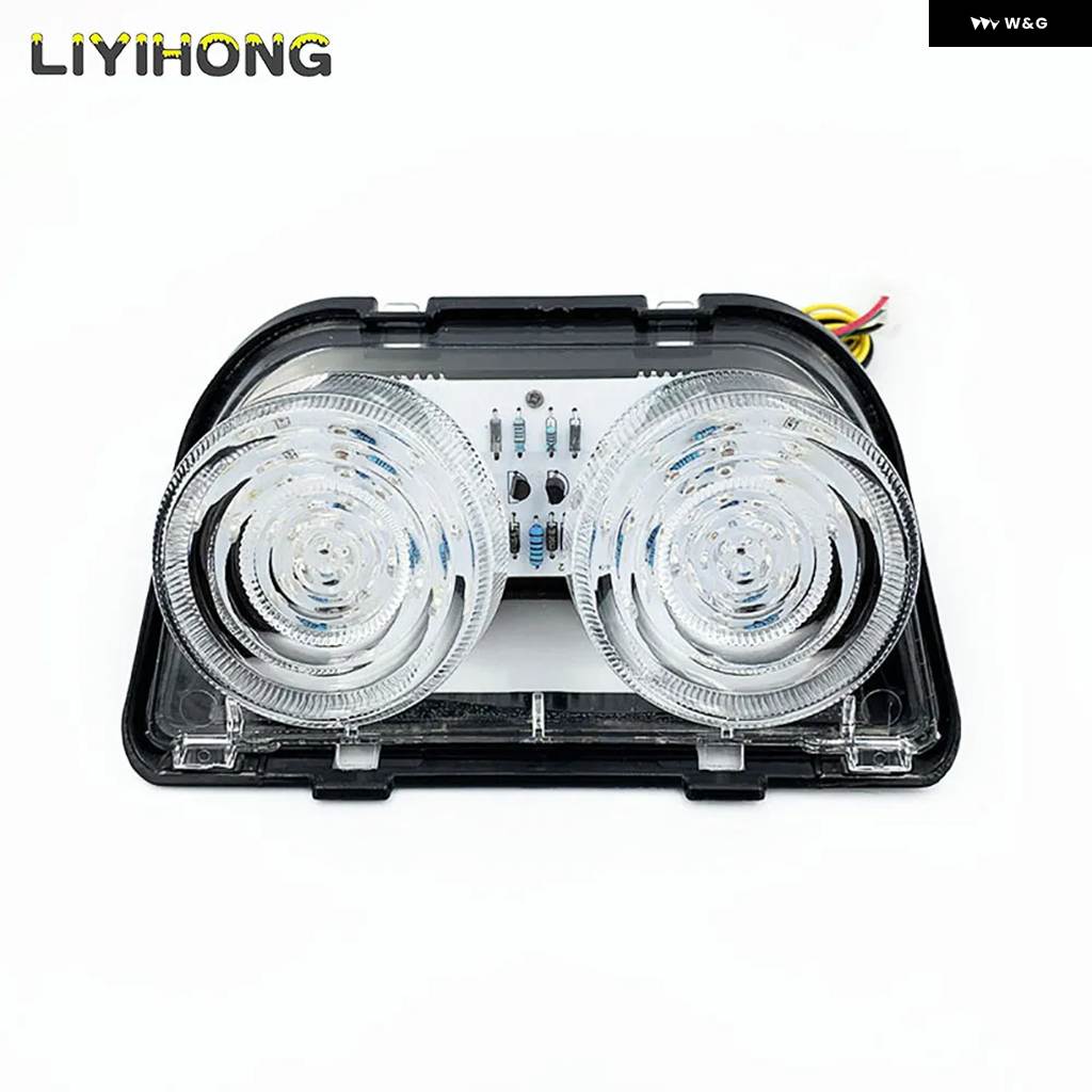 並行輸入品 LED テールライト ウィンカー ホンダ CBR250 MC22 CBR400R NC29 NSR250 SE/R-SP GPM3 GPM4 バイク パーツ ブレーキ一体型ランプ_3