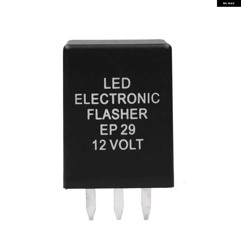 並行輸入品 2個 4ピン EP29 LEDフラッシャーデコーダー 4ピン電子リレー 車用LED SMD ウィンカーライト エラー点滅ウインカー 12V 10A ABS | ブランド登録なし | 01