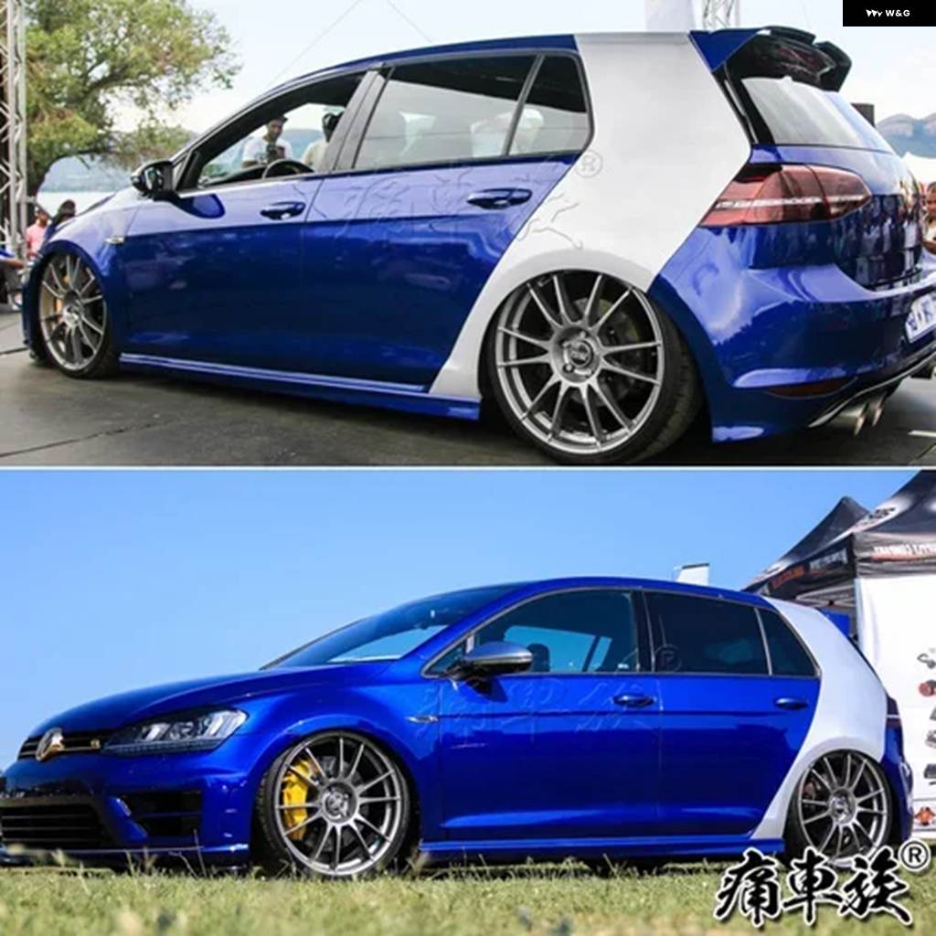 VW ゴルフ7 8p 超鏡面メッキ調 ピラーカスタム用 保護フィルム付 VW