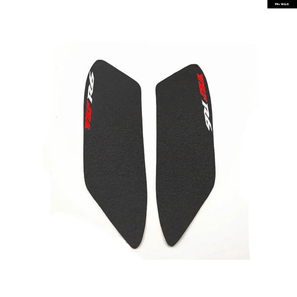 並行輸入品R6 2006 2007 YZFR6 オートバイ 滑り止めタンク パッド 3M サイドガスニー グリップ トラクション パッド プロテクター ステッカー_8