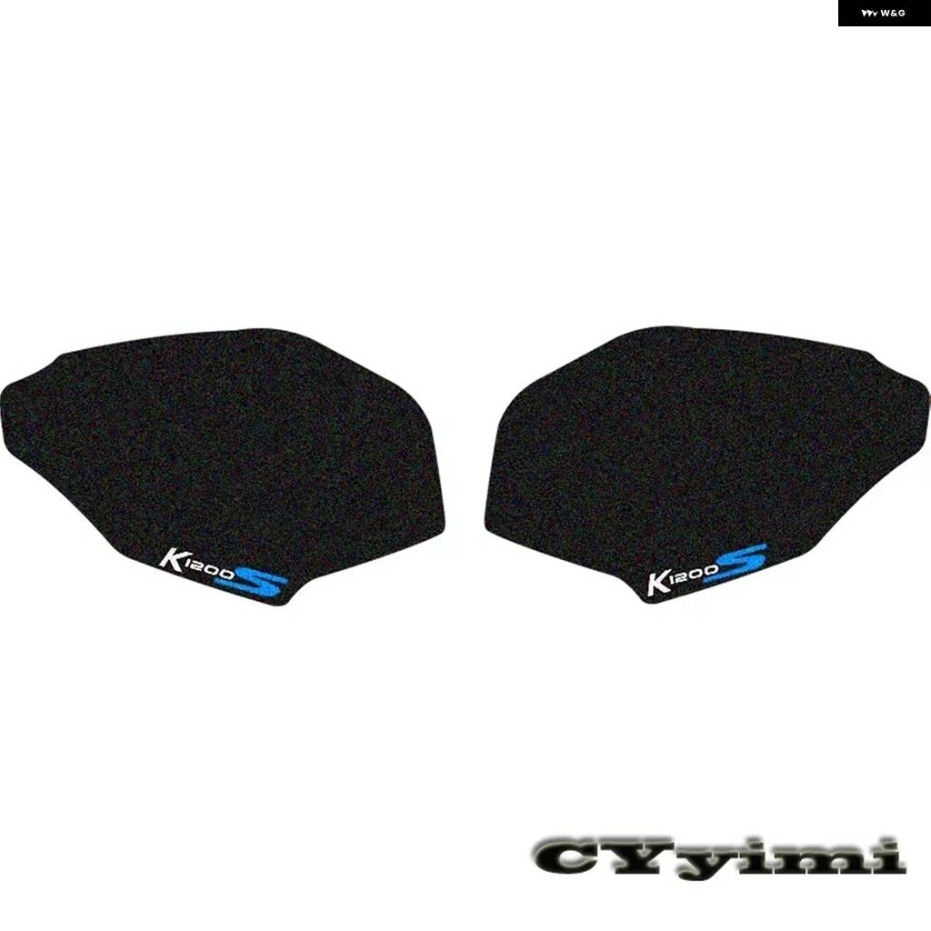 並行輸入品K1200S 2003-2009 K1300S 2009-2016 オートバイ タンクサイドニー グリップ プロテクター パッド 滑り止めタンク デカール ステッカー_2