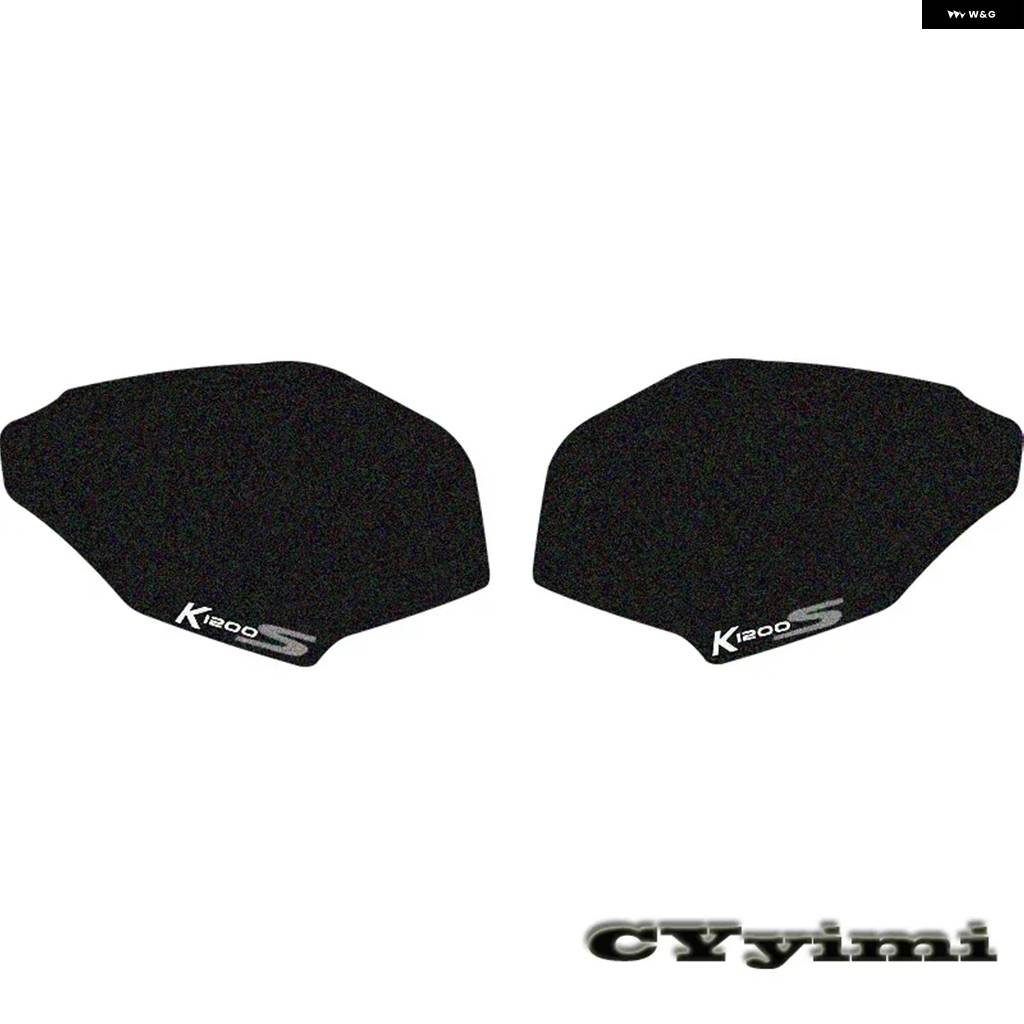 並行輸入品K1200S 2003-2009 K1300S 2009-2016 オートバイ タンクサイドニー グリップ プロテクター パッド 滑り止めタンク デカール ステッカー_3