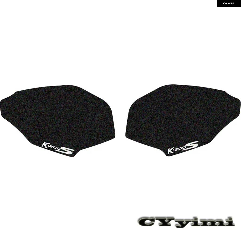 並行輸入品K1200S 2003-2009 K1300S 2009-2016 オートバイ タンクサイドニー グリップ プロテクター パッド 滑り止めタンク デカール ステッカー_4