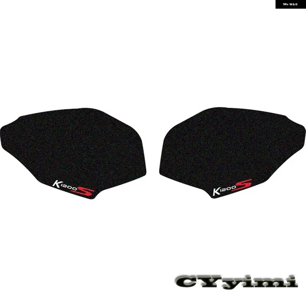 並行輸入品K1200S 2003-2009 K1300S 2009-2016 オートバイ タンクサイドニー グリップ プロテクター パッド 滑り止めタンク デカール ステッカー_5