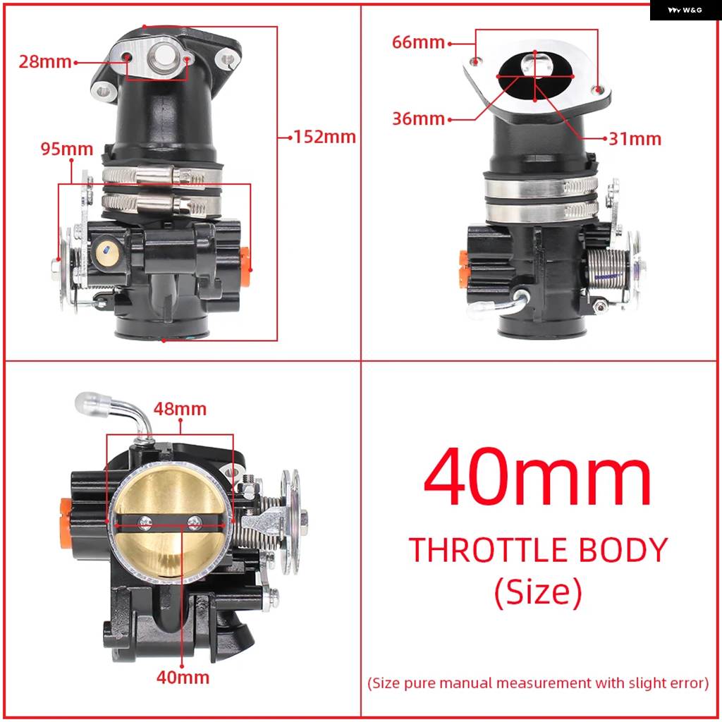 並行輸入品38MM 40MM 42MM スロットルボディ レーシング ヤマハ XMAX250 XMAX300 TRICITY300 大口径 スロットルボディ パワフル_5