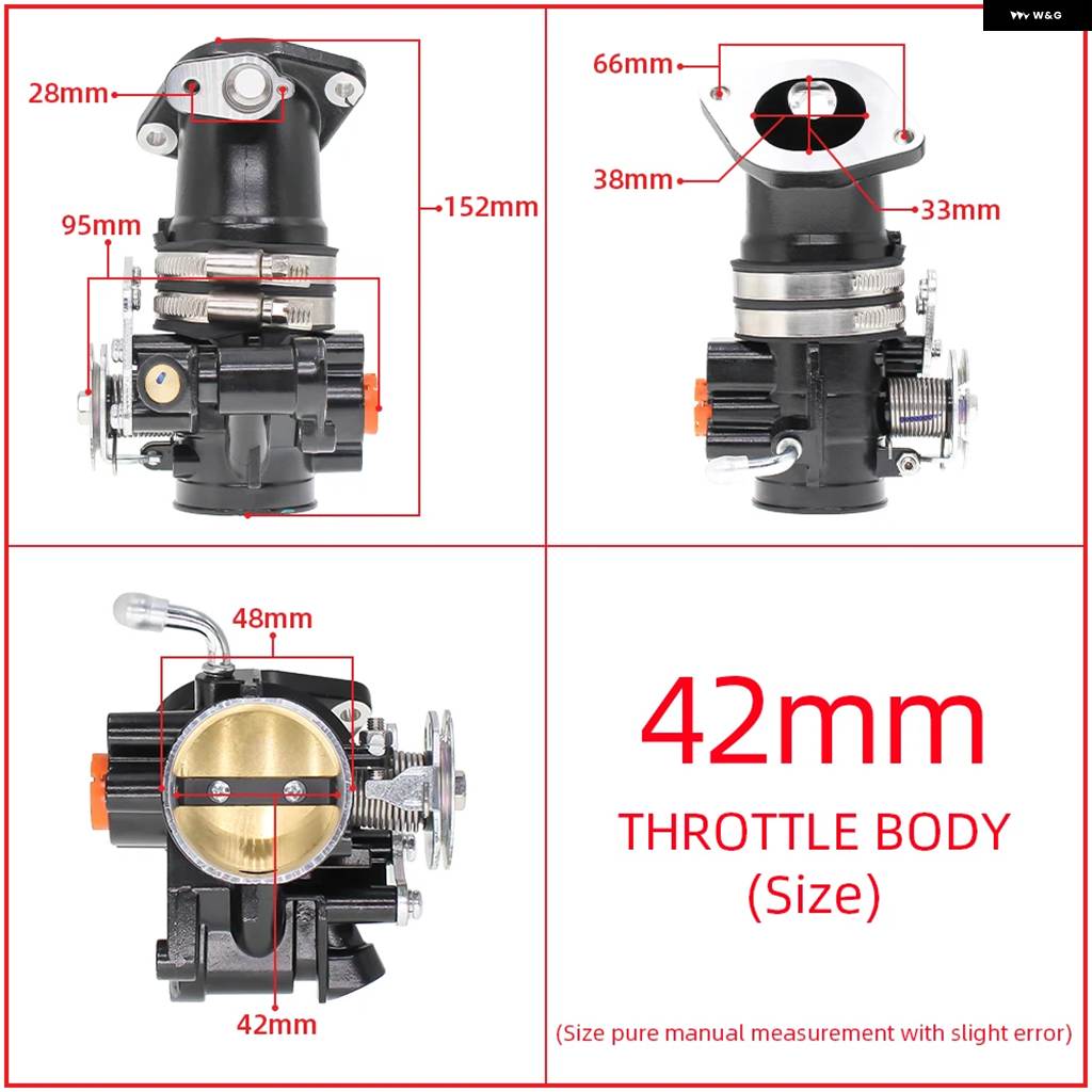 並行輸入品38MM 40MM 42MM スロットルボディ レーシング ヤマハ XMAX250 XMAX300 TRICITY300 大口径 スロットルボディ パワフル_6
