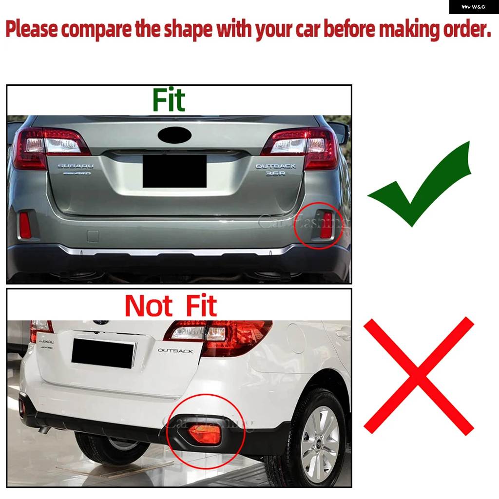 並行輸入品スバル アウトバック 2015-20 US バージョン LEDリア バンパー ライト ブレーキ フォグランプ ダイナミックウィンカー | ブランド登録なし | 01