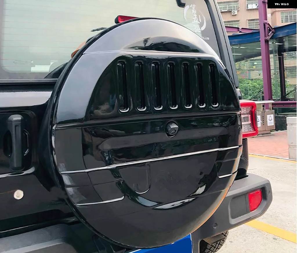 並行輸入品スペアタイヤカバー フルパッケージ 外装 装飾 テールゲート