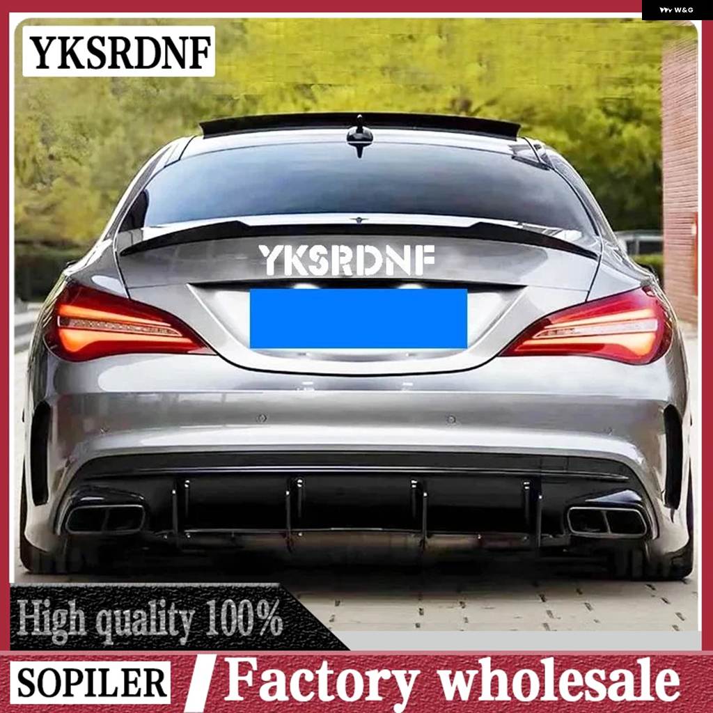 並行輸入品 CLA クラス カーボン リアスポイラー トランク ウィング メルセデス ベンツ CLA45 W117 C117 CLA 200 250 260 セダン_1