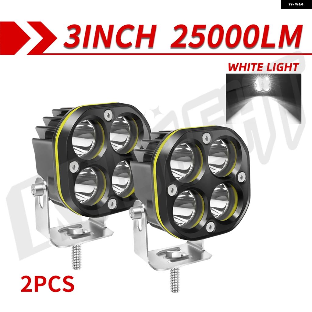 並行輸入品 3インチ LED ワークスポットライト24V 12V ヘッドライト バイクフラッド バー フォグライト DRL車 トラック 4X4オフロードATV用 | ブランド登録なし | 11