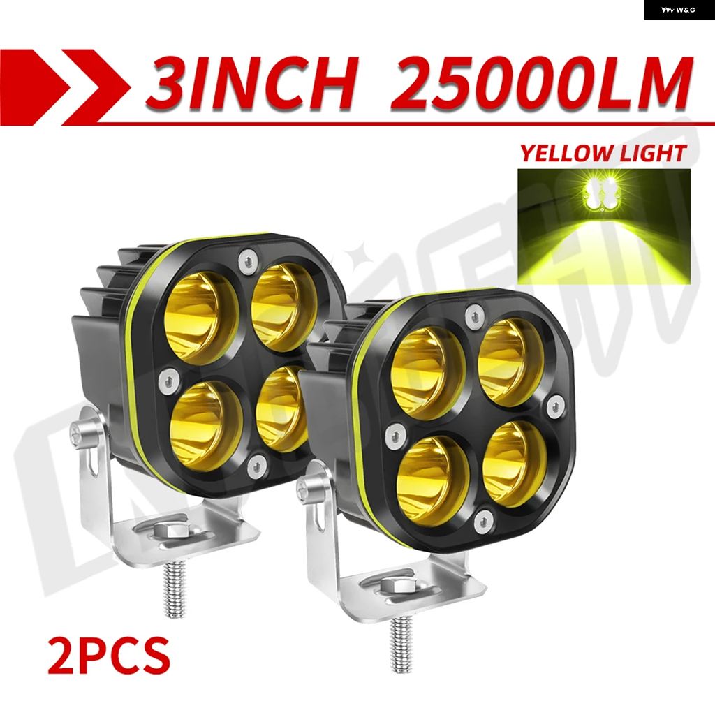 並行輸入品 3インチ LED ワークスポットライト24V 12V ヘッドライト バイクフラッド バー フォグライト DRL車 トラック 4X4オフロードATV用 | ブランド登録なし | 12
