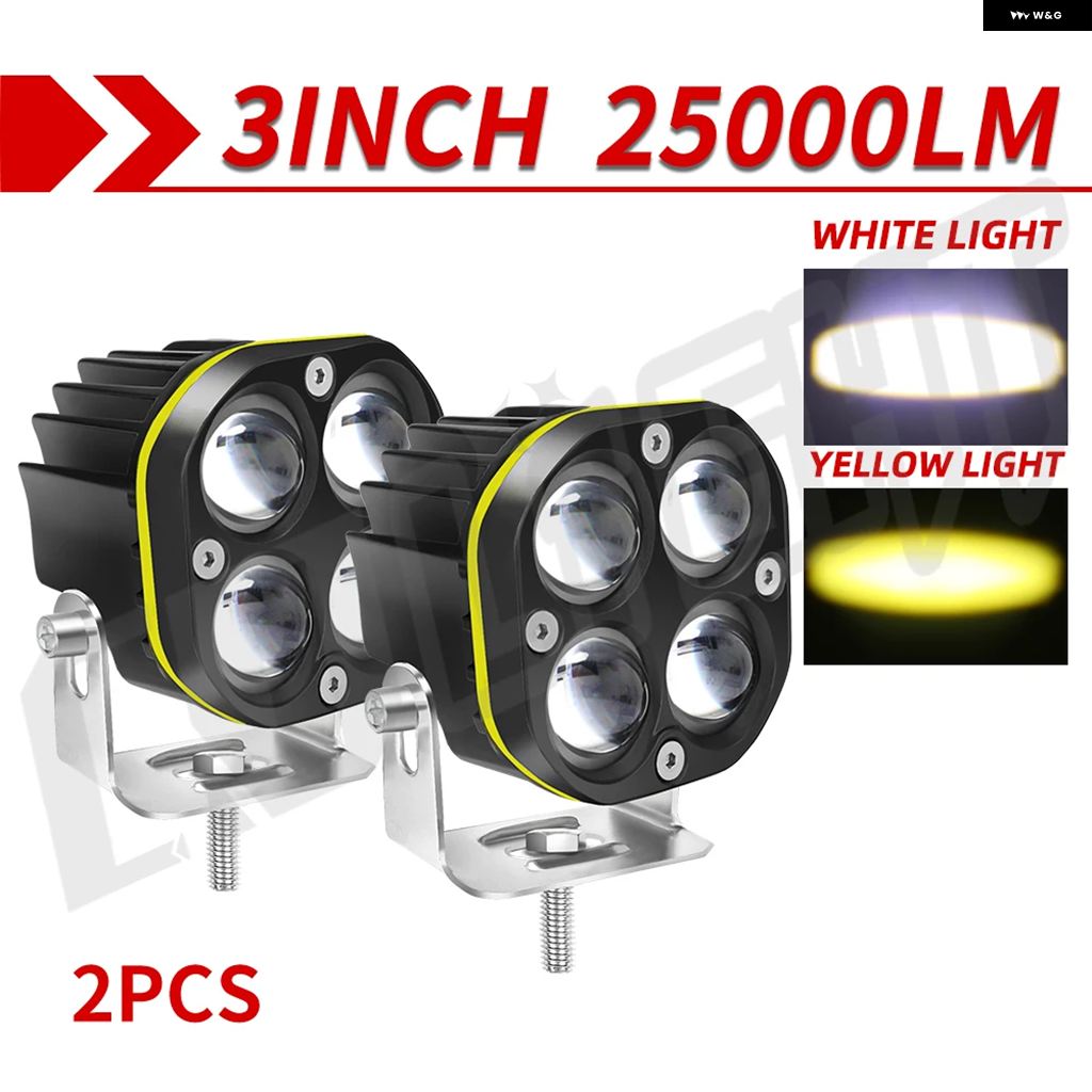 並行輸入品 3インチ LED ワークスポットライト24V 12V ヘッドライト バイクフラッド バー フォグライト DRL車 トラック 4X4オフロードATV用 | ブランド登録なし | 03