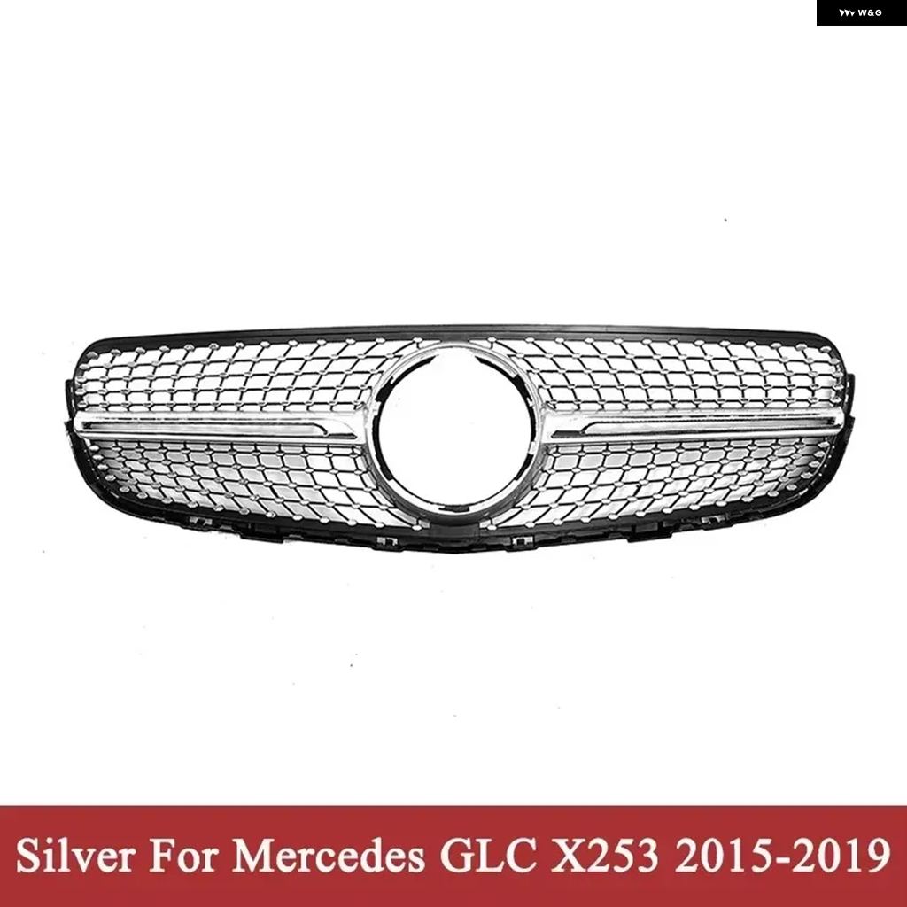 並行輸入品 メルセデス ベンツ X253 GLC クラス GLC43 フロント インレット メッシュ グリル ダイヤモンド スタイル グリッド 2015-2019 GLC250 GLC300 GLC350E | ブランド登録なし | 02