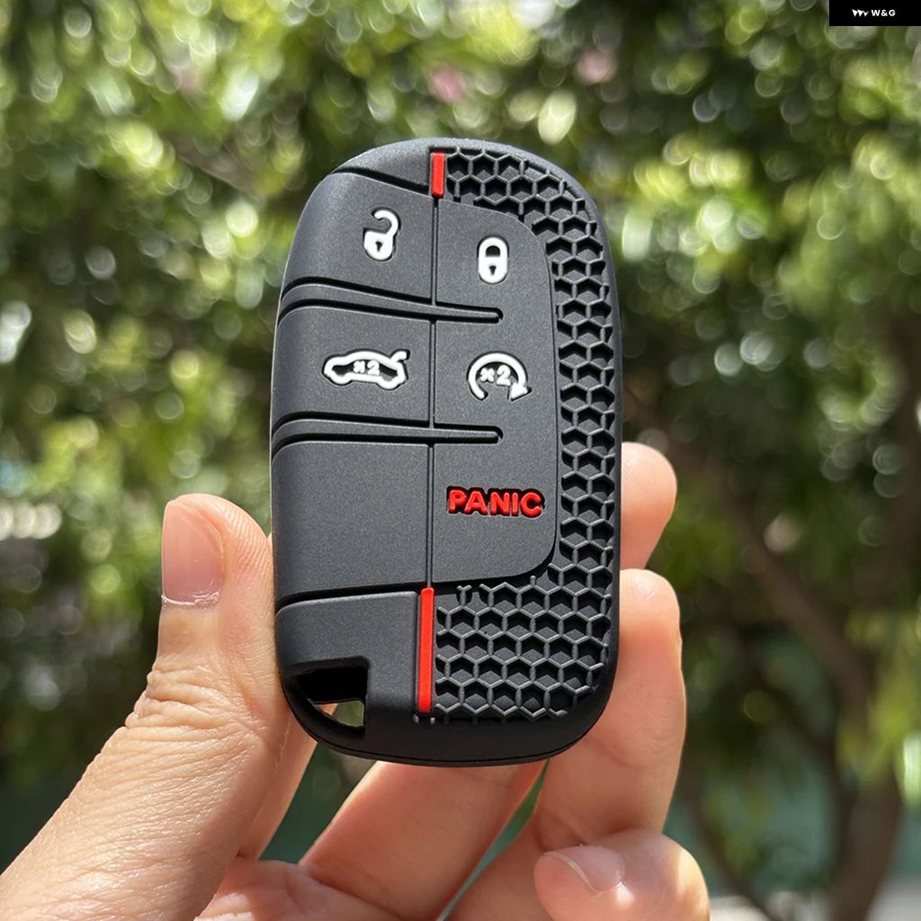 並行輸入品 ジープ ダッジ クライスラー チェロキー リミテッド グランドコンパス ジャーニー ヘルキャット 300C II キー ホルダー シリコンキー カバー | ブランド登録なし | 05