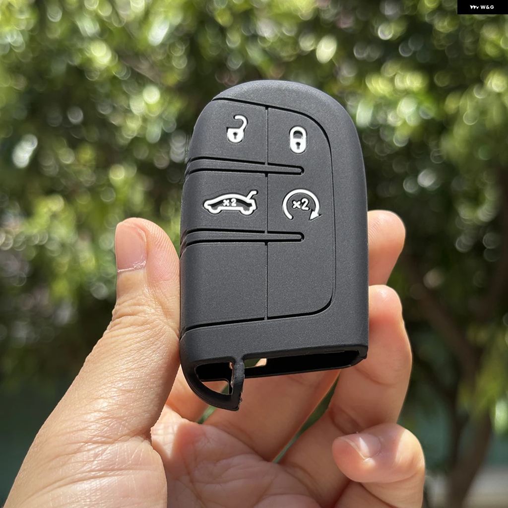 並行輸入品 ジープ ダッジ クライスラー チェロキー リミテッド グランドコンパス ジャーニー ヘルキャット 300C II キー ホルダー シリコンキー カバー | ブランド登録なし | 07