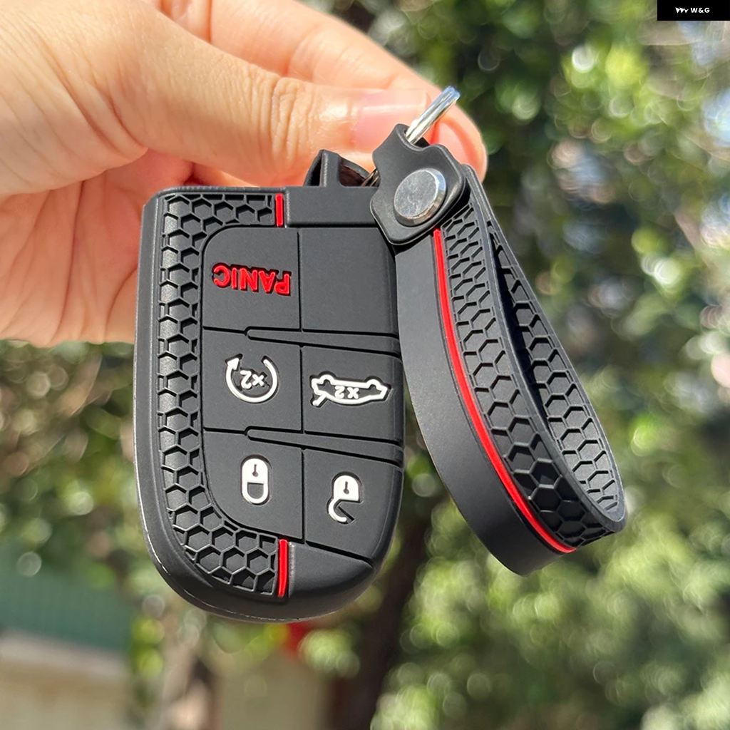 並行輸入品 ジープ ダッジ クライスラー チェロキー リミテッド グランドコンパス ジャーニー ヘルキャット 300C II キー ホルダー シリコンキー カバー | ブランド登録なし | 11