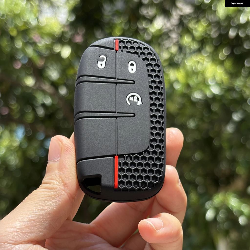 並行輸入品 ジープ ダッジ クライスラー チェロキー リミテッド グランドコンパス ジャーニー ヘルキャット 300C II キー ホルダー シリコンキー カバー | ブランド登録なし | 02