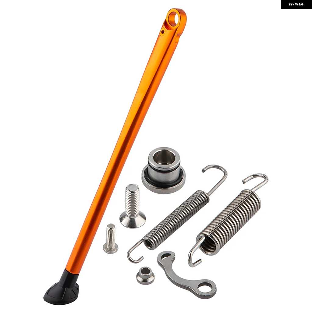 並行輸入品オートバイ バイク パーキング サイド スタンド キック スタンド スプリング キット 付き KTM XC XCW XCF EXC EXCF 150-450 500 530 SIX DAYS_3