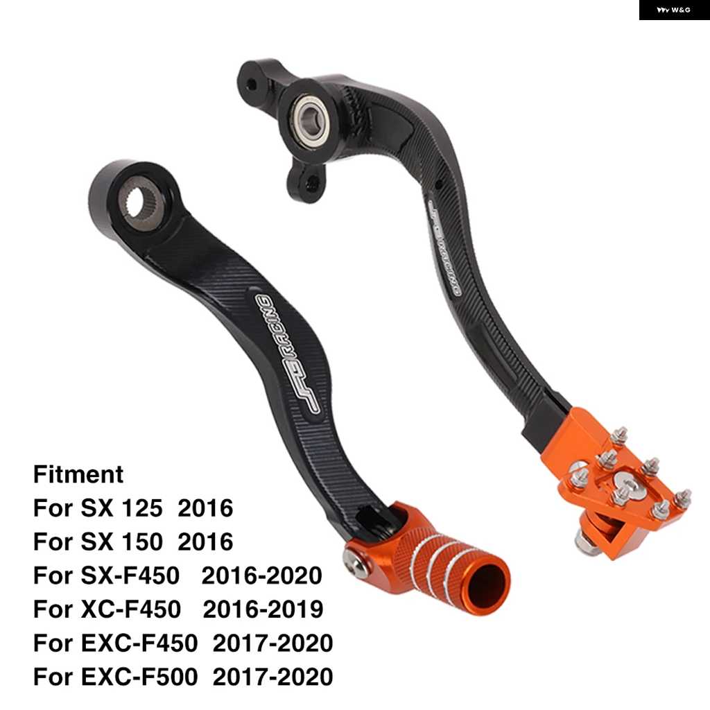 並行輸入品CNC フットペグ レスト フットレスト ブレーキ シフター シフト ペダル レバー KTM EXC EXC-F XC XC-F XC-W SX SX-F 150 250 350 450 | ブランド登録なし | 06