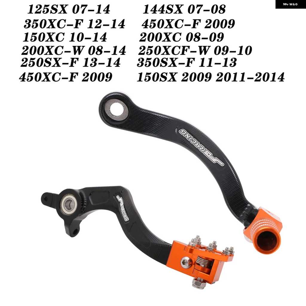 並行輸入品CNC フットペグ レスト フットレスト ブレーキ シフター シフト ペダル レバー KTM EXC EXC-F XC XC-F XC-W SX SX-F 150 250 350 450 | ブランド登録なし | 01