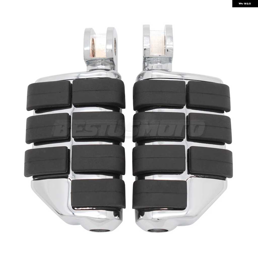 並行輸入品オートバイ バイク フロントリア フットレスト フットペグ カワサキ バルカン 800 900 1500 1600 1700 2000 スズキ マローダー 1600 ブールバ | ブランド登録なし | 07