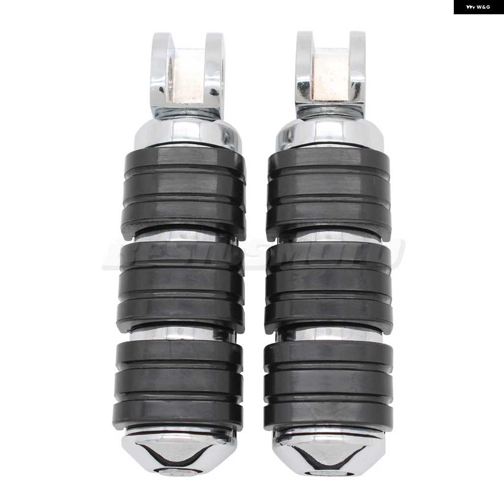 並行輸入品オートバイ バイク フロントリア フットレスト フットペグ カワサキ バルカン 800 900 1500 1600 1700 2000 スズキ マローダー 1600 ブールバ | ブランド登録なし | 01