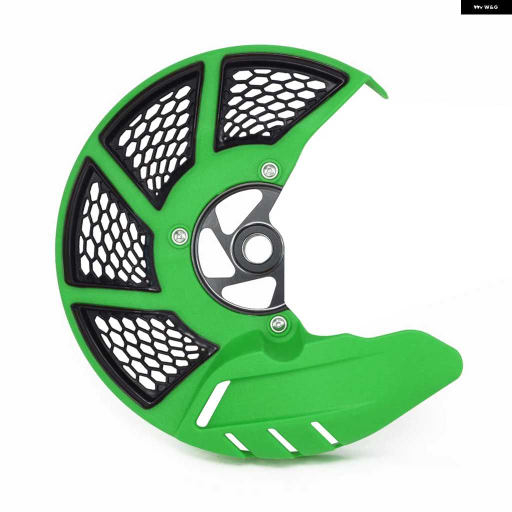 並行輸入品オートバイ バイク フロント ブレーキディスク ローターガードカバー プロテクター カワサキ KX125 KX250 KX250F KX450F KLX450R | ブランド登録なし | 01