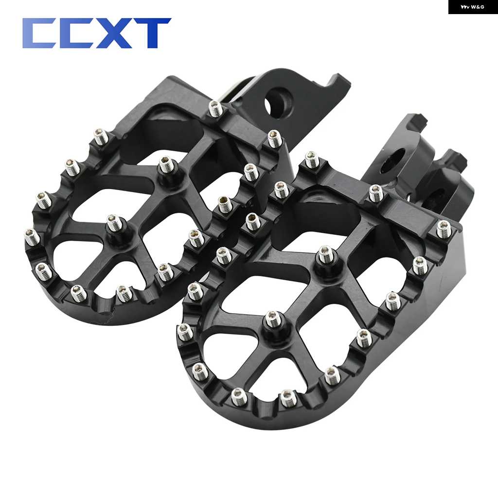 【並行輸入品】モトクロス CNC アルミレスト ペダル フットペグ カワサキ KX KLX KXF 250 450 250F 450F 250X 450X 450R 2006 2007-2021 | ブランド登録なし | 03