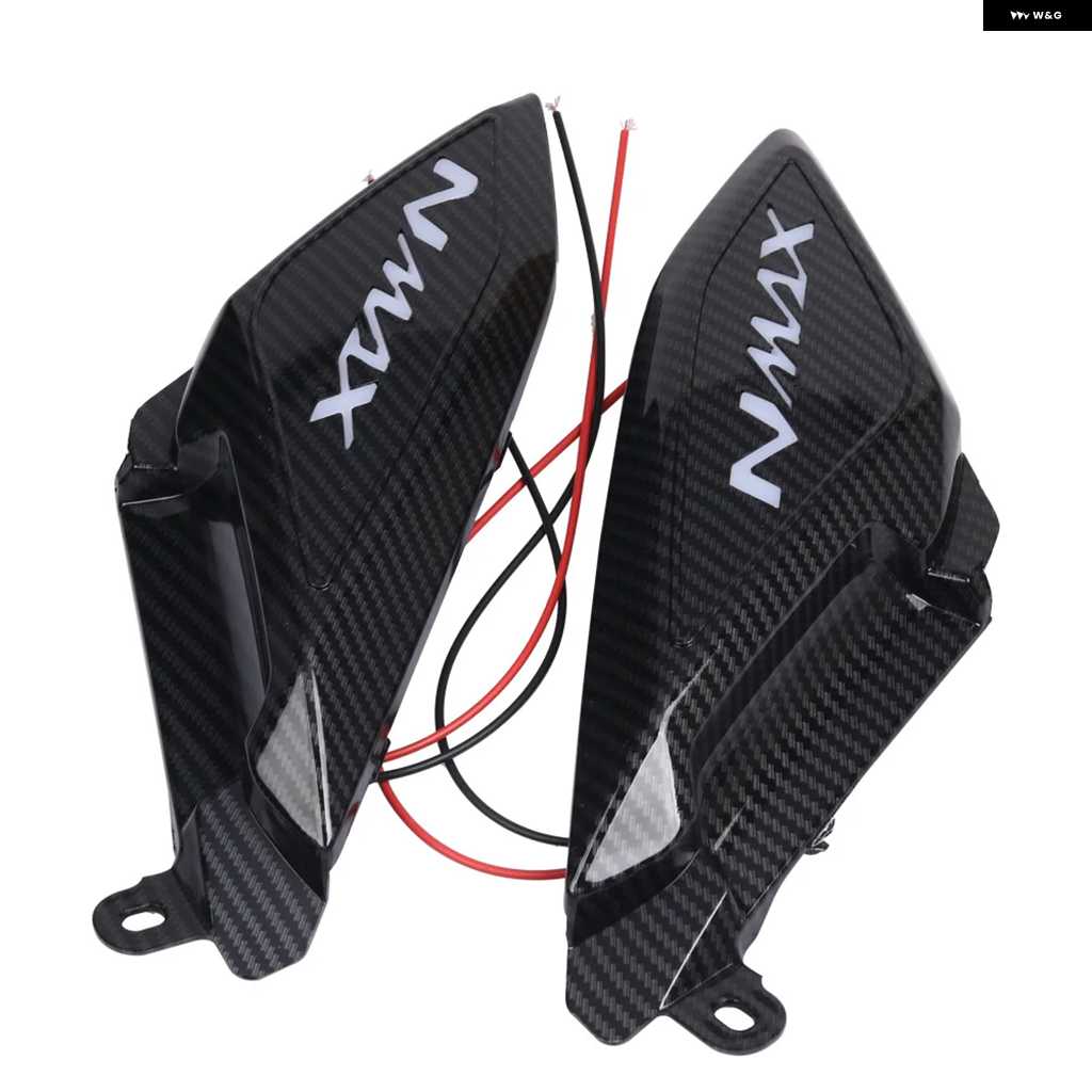 並行輸入品オートバイ バイク リアサイドカバー ガード パネル 装飾 キャップ ヤマハ NMAX155 NMAX125 2020 2021アクセサリー_1