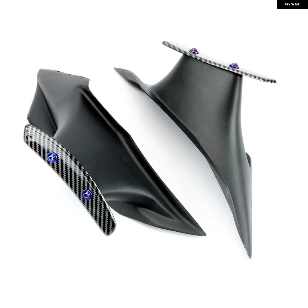 ブランド登録なし - 並行輸入品ホンダ CBR650R 自動二輪車 自動二輪車 舞台の袖 取りまかなう 一揃いの道具 くっ付ける ウィングレット CBR650 フェアリング ウィングレット エアロダイナミックウ