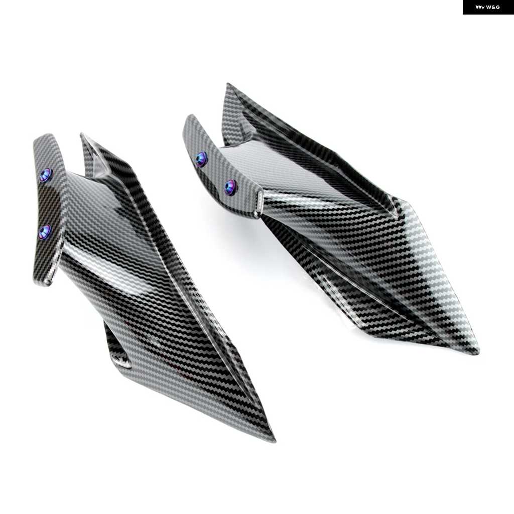 ブランド登録なし - 並行輸入品ホンダ CBR650R 自動二輪車 自動二輪車 舞台の袖 取りまかなう 一揃いの道具 くっ付ける ウィングレット CBR650 フェアリング ウィングレット エアロダイナミックウ