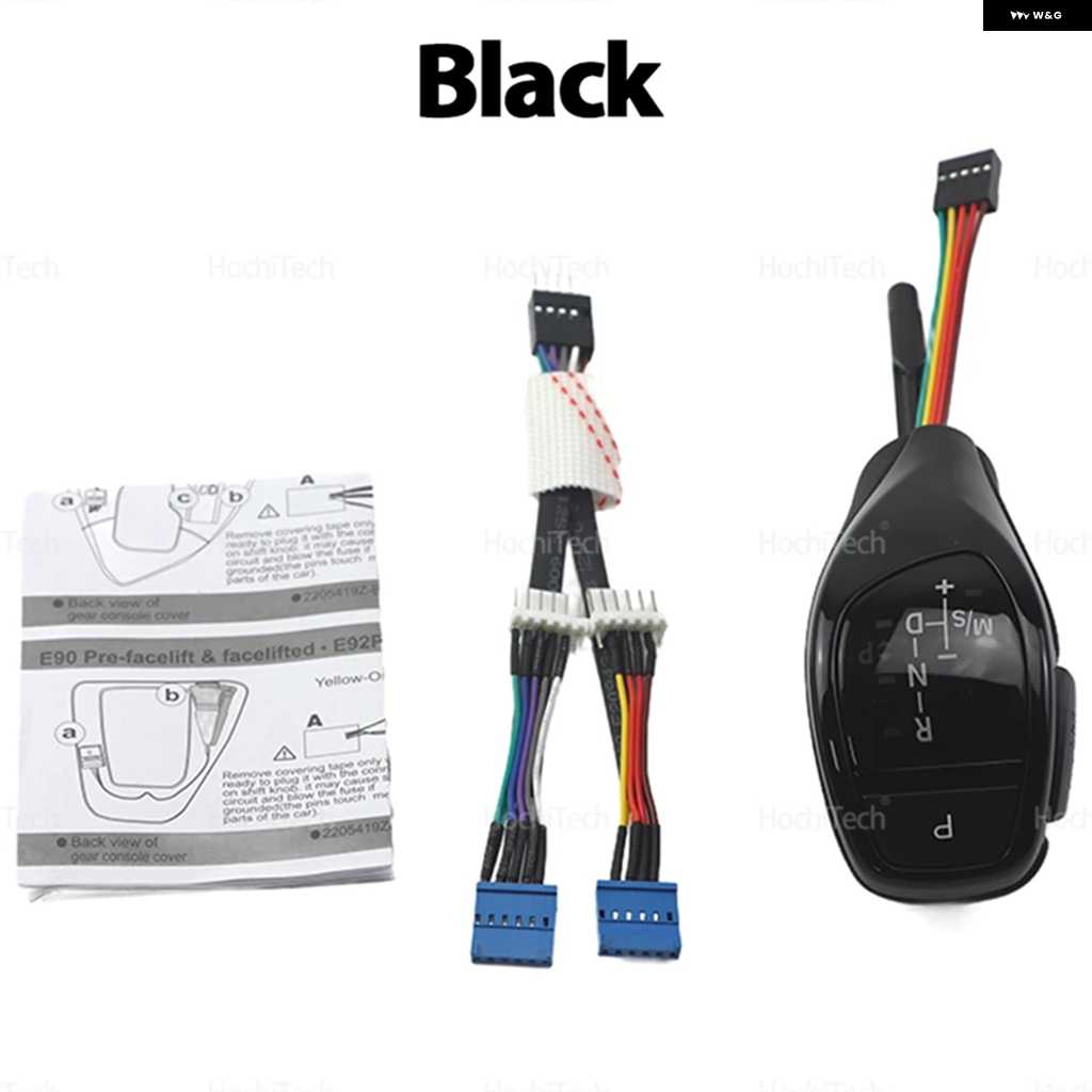並行輸入品BMW X1 E84 プレフェイスリフト 2010-2011 LED PUレザー シルバーブラック 車内アクセサリー ギア シフト レバー ノブ サムタイプ | ブランド登録なし | 02