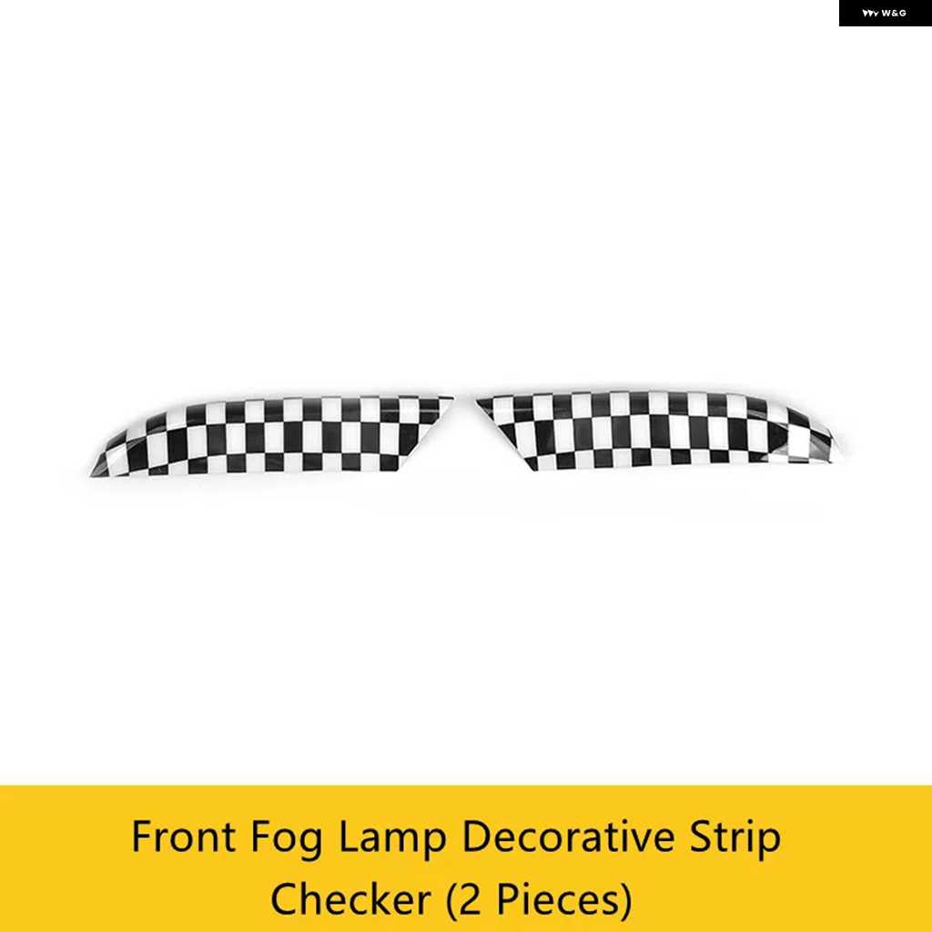 並行輸入品MINI COOPER COUNTRYMAN アクセサリー F60 車用フロント フォグランプ 装飾 フレーム F 60 デコレーションリング ストリップ トリム カバー | ブランド登録なし | 08