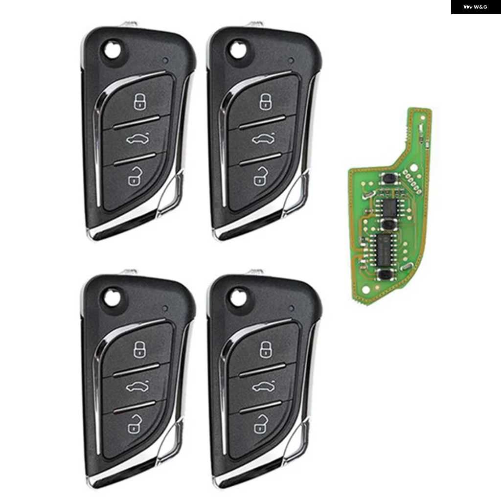 並行輸入品 VVDIキーツールLEI KSS互換4個ワイヤーリモートキーXKLKS0EN XKLKSOENレクサス スタイル 3 ボタン | ブランド登録なし | 01