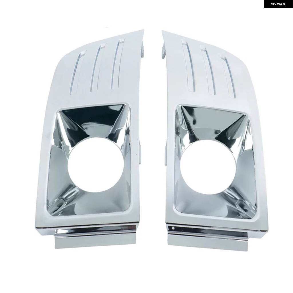 並行輸入品クローム フォグライト トリム カバー ランプ フォード フレックス2009-12車フロント バンパー グリル トリム カバー 8A8Z17E810B | ブランド登録なし | 01