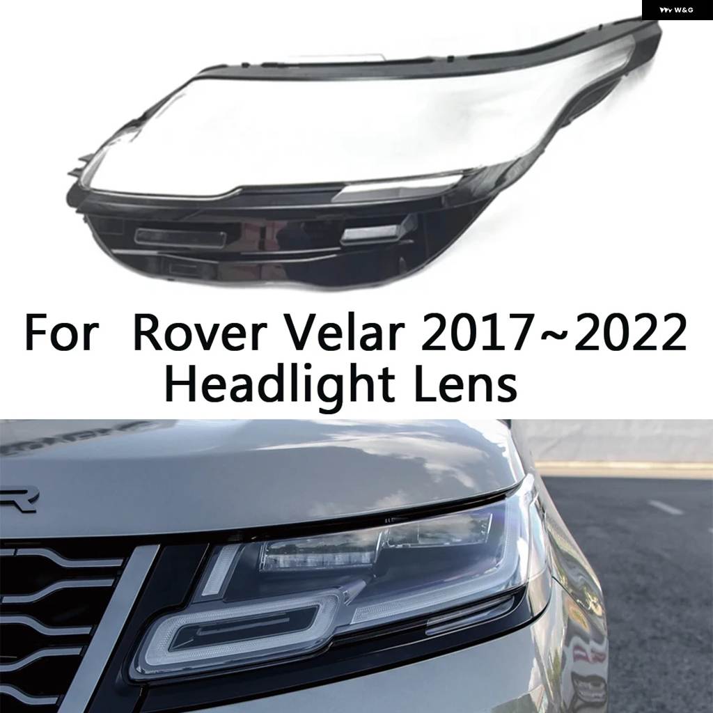 レンジローバー2nd ヘッドライトカバー左右セット 並行輸入品ランドローバー レンジローバー ヴェラール 2017-22 車用