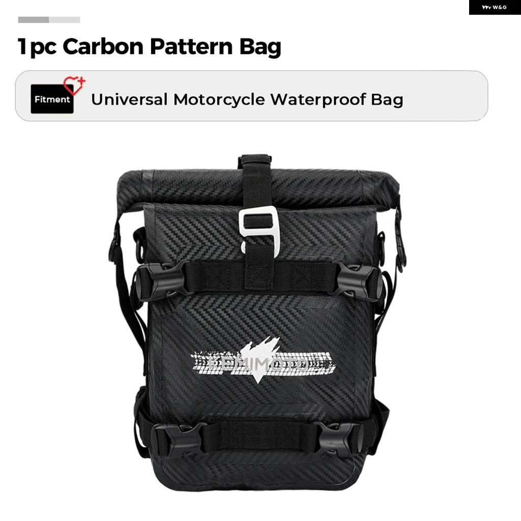 並行輸入品 30L バイク バンパー バッグ モトクロス フレーム クラッシュ バー 防水 バッグ リペアツール 収納 バッグ テールパック ラゲッ_2