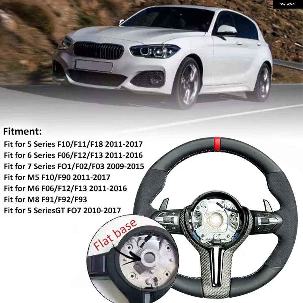 並行輸入品 BMW F30 F10 F31 F20 E60 E90 ステアリングホイール はアルカンターラで作られておりスポーツステアリングカー_6