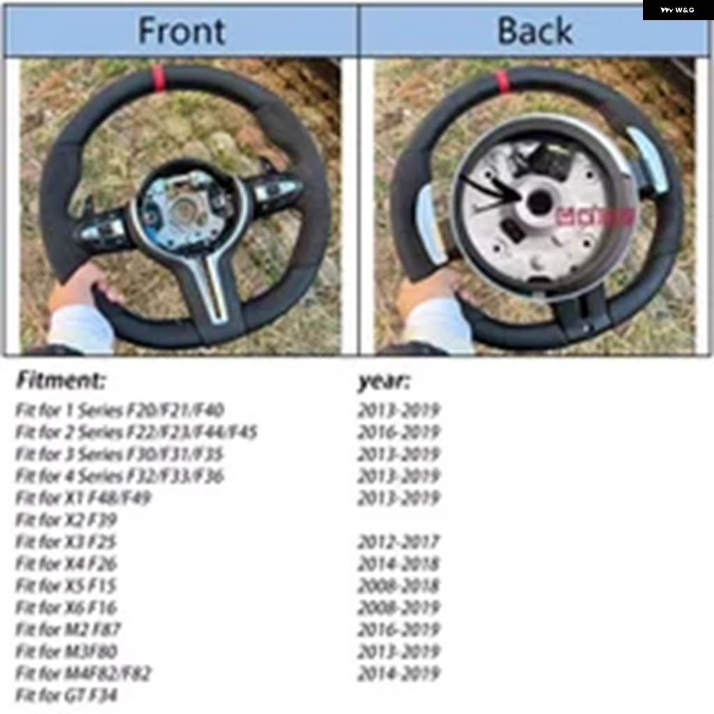 並行輸入品 BMW F30 F10 F31 F20 E60 E90 ステアリングホイール はアルカンターラで作られておりスポーツステアリングカー_13