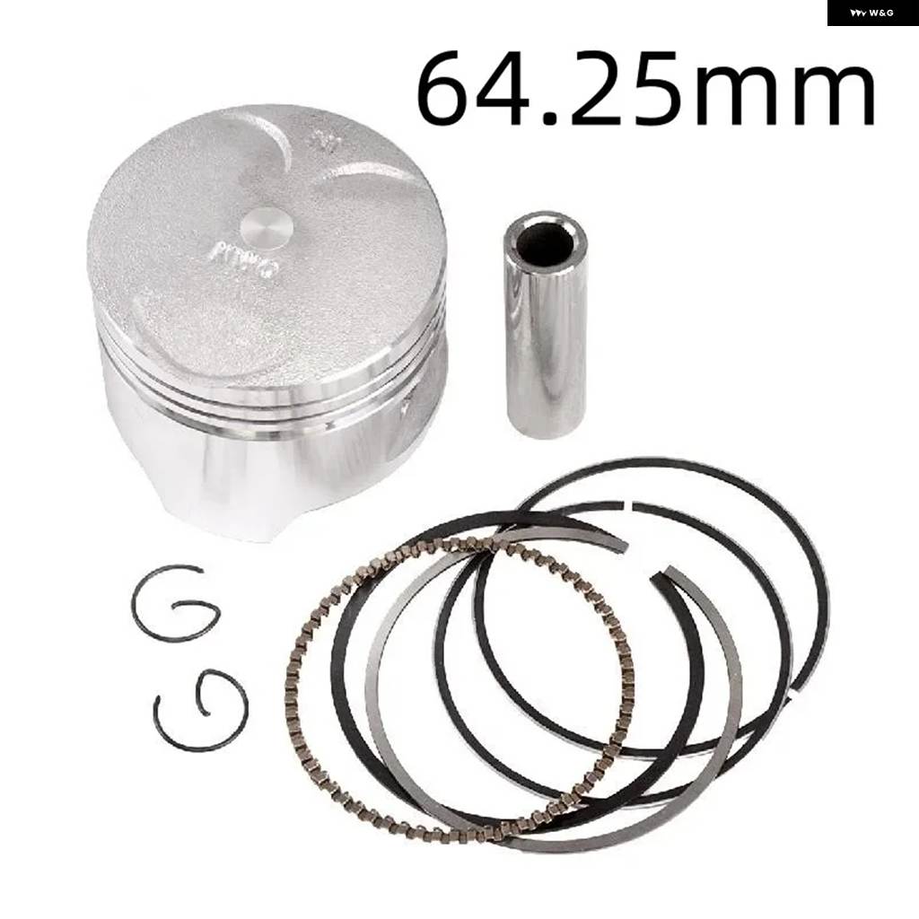 並行輸入品 64MM 64.25MM 64.5MM 400CC オートバイ エンジン ピストンリング キット STD +25 +50 +0.25 +0.5 ホンダ KWO STEED 4_6
