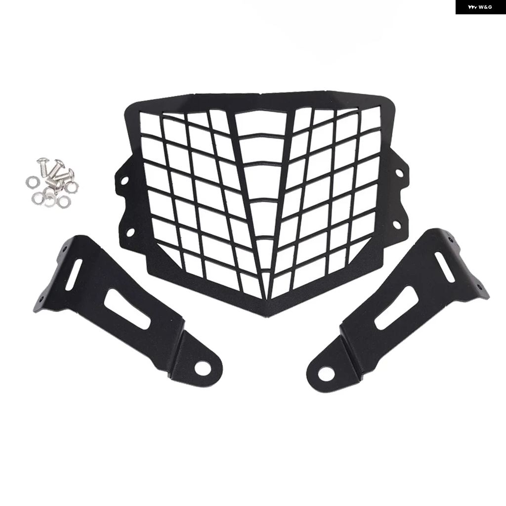 ブランド登録なし - 並行輸入品 ホンダ CRF250L CRF250M CRF300L M 300 L 2023 自動二輪車 前照灯 食べ物屋 かばい立て 食べ物屋 ともし火 上端照明ランプ 取りまかなう プロテクター