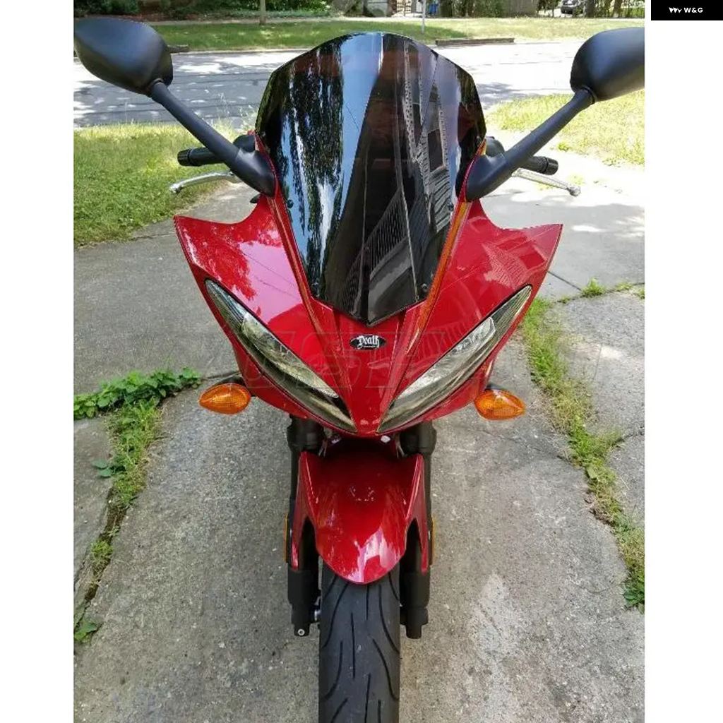 ブランド登録なし - 並行輸入品 自動二輪車 陳列箱遮蔽物 陳列箱映写幕 2007 - 10 ヤマハ FZ6 S2 600 FZ-6 FZS600 FAZER FZ 6 噴煙