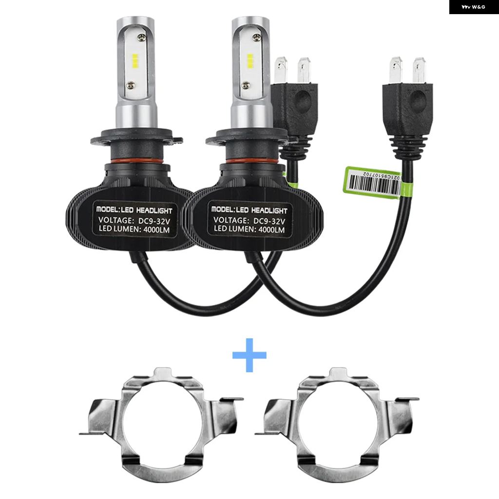 ブランド登録なし - 並行輸入品 2個 H7 LED 前照灯 弁膜 軍事基地 保持者 アダプタ ソケットリテーナー VWポロ6Rクラフターティグアントゥアレグ アウディ A3 A6 A8 BMW 5
