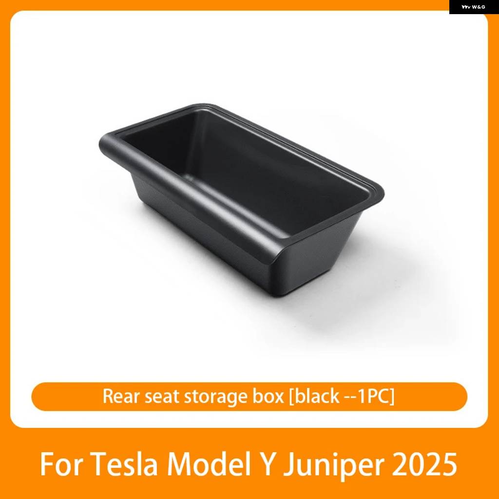並行輸入品 テスラ モデルY ジュニパー 2025+ 収納 コンパートメント 引き出し フロントとリアシート下 収納 ボックス +カバーの画像