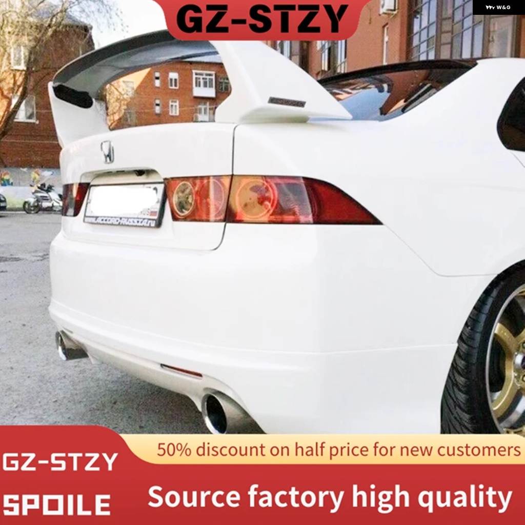 並行輸入品 2003--2007 ホンダ 7代目 アコード CL7 CL9 トランク スポイラー ABS 未塗装 スポイラー トランク ブーツ ウィングスポイラー